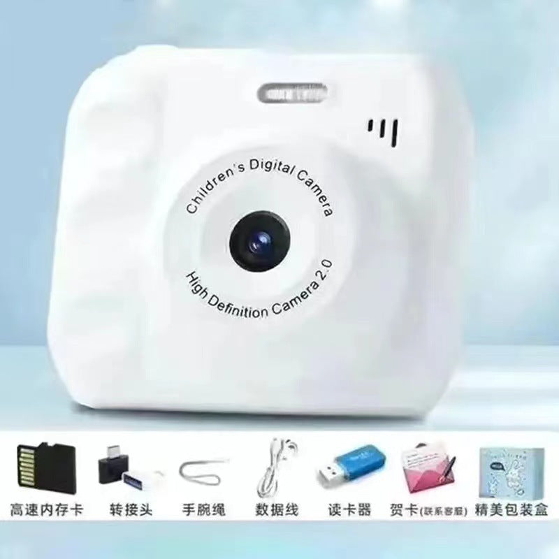High definition dual camera cute digital camera campus student party can take pictures upload mobile phone camera one piece free shipping