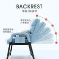 Lazy sofa computer chair - reclining desk chair for home, office, and dorm - comfortable gaming chair for extended use