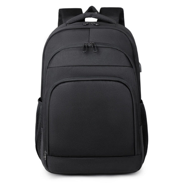New backpack male junior high school student high school student schoolbag large capacity travel bag casual popular computer backpack