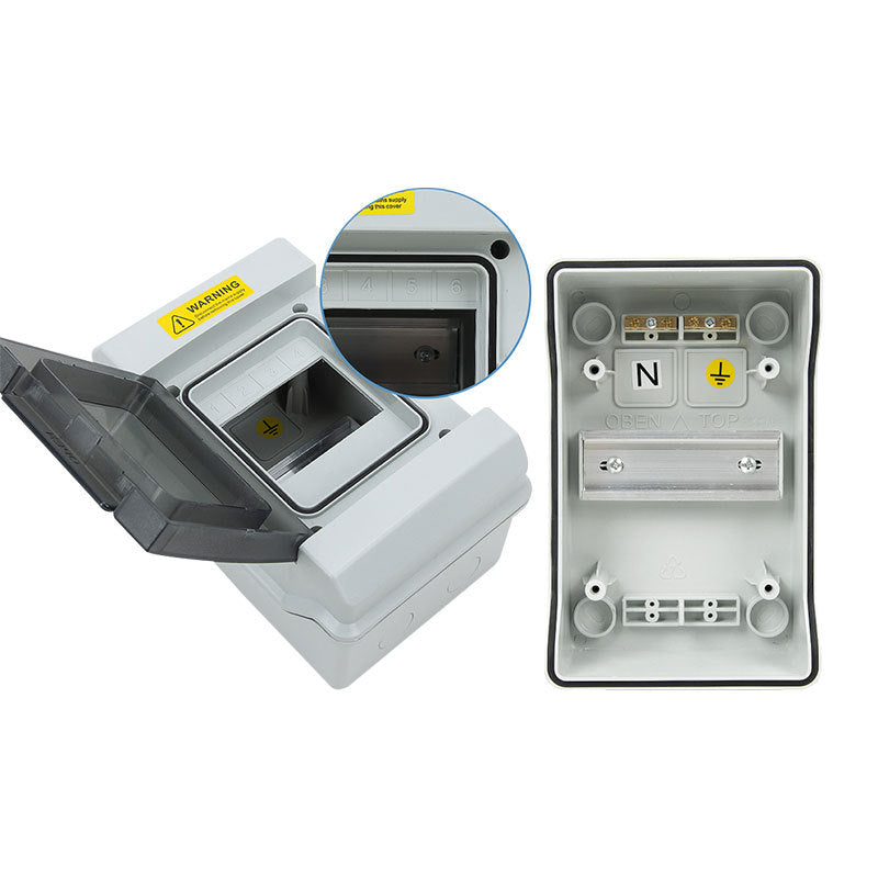 HPC4-54 circuit, distribution box, empty switch box, industrial household socket, power box, surface circuit breaker, lighting box