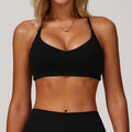 brushed yoga bra women's tight back fitness yoga clothes running exercise sports intimatessummer5061