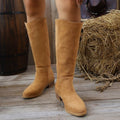 pointed toe wedge heel  fall and winter new arrival boots for women heightening trouser boots fall and winter new arrival over-the-knee boots