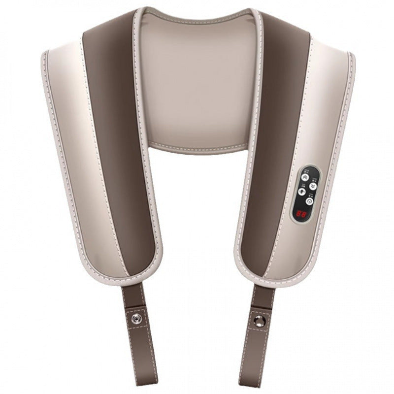 Cervical spine massager shoulder and neck shawl knocking and beating waist and back full body multifunctional shoulder and cervical spine massage shawl gift
