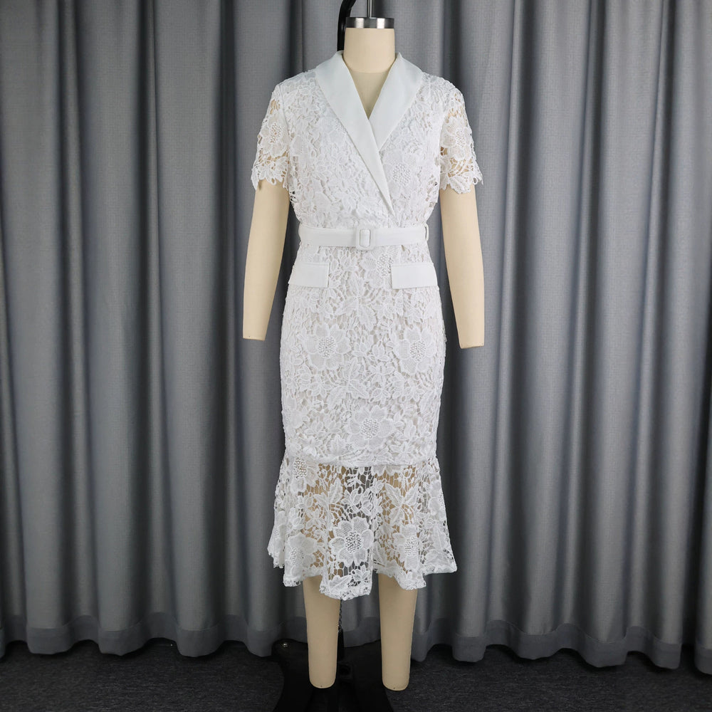 Autumnew arrivallace silm hip skirt elegance lace sexy waist fishtail party skirt party dress