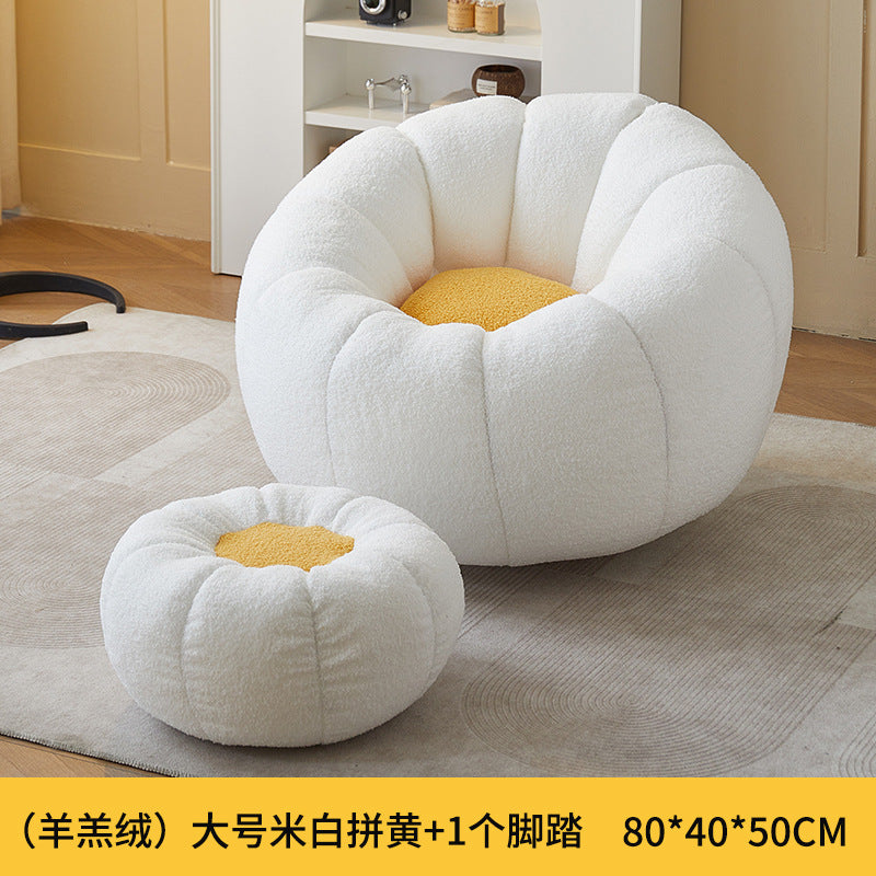 Popular bean bag lazy sofa bedroom for home double tatami lounge chair balcony casual reclining sofa