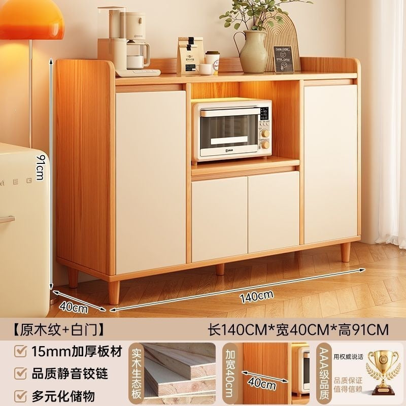 Sideboard storage cabinet, wall-mounted integrated cabinet, for home wall-mounted tea cabinet, coffee cabinet, living room locker, meal preparation cabinet