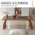 Bay window small coffee table chinoiserie zen tatami low table windowsill balcony non-solid wood for home floor kang table small table