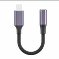 Type-c to 3.5mm headphone adapter cable - compatible with apple 17, headphone jack converter, dac digital audio