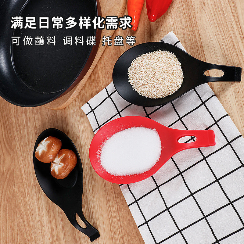 Silicone kitchen utensil holder, spoon holder, spoon holder, spoon holder, tableware, kitchen tools, placemat, heat-insulating dish