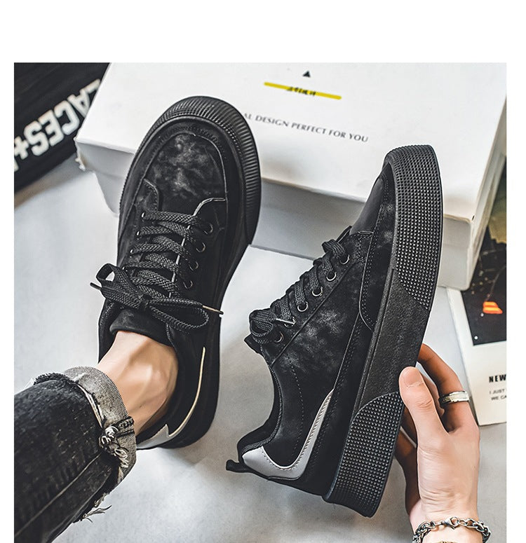 Men's shoes 2025 new autumn work safety construction site men's sneakers athletic casual shoes winter trendy shoes wholesale