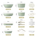 21-piece set | [family pack] light green