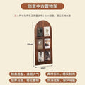 Bookshelf newspaper rack floor-standing popularins style simple creative impurity rack multi-layer decorative display rack