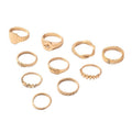 Customized rings retro diamond jewelry ring set women's niche high-end accessories men's light luxury hand jewelry