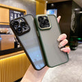 New iphone 16 armor case with eagle eye design, colorful border, transparent protective cover for iphone 14 and 13 pro