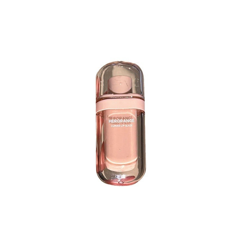 HERORANGE~ Cold Brown Milk Mud Lip Glaze Matte Velvet Matte Surface Plain White Color Lipstick Mud Student Lip Gloss