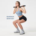 Spring/summer new women's seamless yoga shorts - double-sided brushed training running sports 3/4 length hot pants s2046