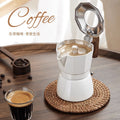 New double valve moka pot italian espresso coffee maker outdoor coffee brewing moka pot espresso coffee maker - export quality