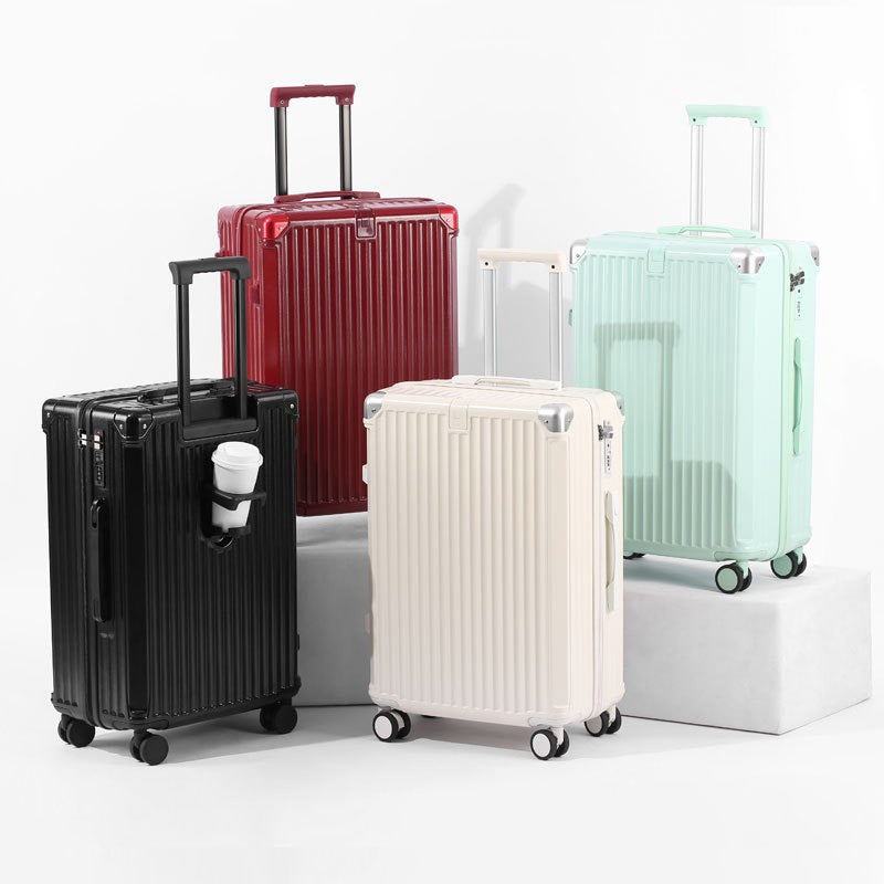 Luggage 200,000 wheel password Portable boarding case female 28 inch large capacity strong anti-drop travel trolley case male