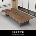 Saint-li conference table - long table for medium to large conference rooms - modern minimalist panel design - 6/8/12 person conference table and chairs