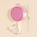Dopamine double-headed suction cup hook, no need to punch holes, kitchen and bathroom hanging towel, sanitary tissue paper, strong load-bearing sticky hook