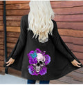 2025wish halloween skull print cardigan long sleeves outweartopsin stockfashion style loose type