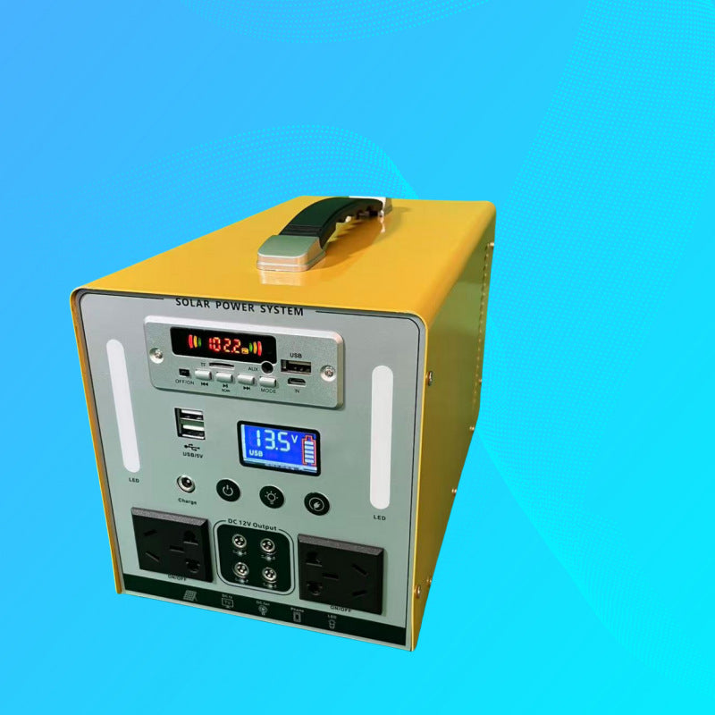 Solar outdoor energy storage power supply Live camping Self-driving tour Large capacity portable outdoor power supply Mobile power supply
