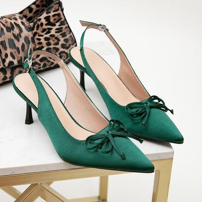 Pointed-toe heels for women, new spring 2026 collection, black french-style peep-toe sandals, low-cut women's shoes, stiletto pumps