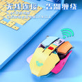 Wolf spider sc300 wireless mouse - rechargeable, illuminated backlit mechanical gaming mouse for desktop and laptop pcs