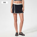 Summer color block yoga skort - women's hip-hugging, slimming, fashionable, and versatile fitness & tennis skirt d25044