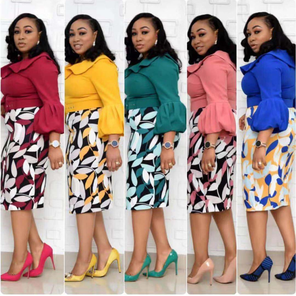 Hot-selling printed dresses for us and european export, perfect for everyday wear and commuting. available on , , , and in plus sizes for the african market