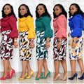 Hot-selling printed dresses for us and european export, perfect for everyday wear and commuting. available on , , , and in plus sizes for the african market