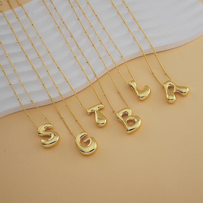 European and american retro minimalist polished 26-letter necklace for women - versatile, elegant, and statement-making choker with a 3d lockbone chain design