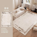 Distributed carpet living room new arrival no-wash and wipeable accessible luxuryclassy waterproof and stain-resistant floor mat modern casual bedside blanket