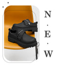 Derby shoes men's new arrival matte classy sense mencasual black british style mickey big head workwear small leather shoes