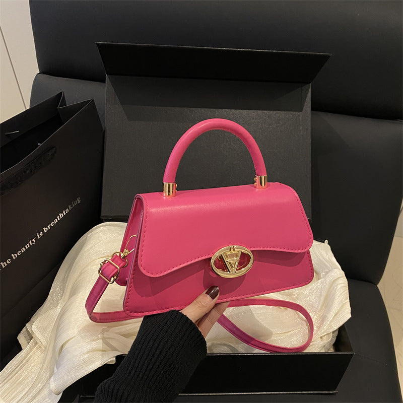 Retro versatile women's bags, high-end niche design 2025 autumn shoulder bags, trendy fashion underarm bags, messenger bags