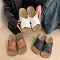 Women's versatile french-style square-toe slides - "cloud-like" comfort, breathable & non-slip beach sandals - new summer 2025 collection