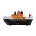 Artificial ship aromatherapy machine for home desktop colorful atmosphere lamp creative ornaments essential oil diffuser large fog volume humidifier