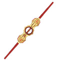New fire blade double-edged lightsaber - dual-head, retractable, rotating, with colorful lights and sound effects - laser toy gift for boys and girls