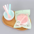 Zhiwei beauty salon beauty spa tools two-in-one mask bowl suit plastic bowl stirring and mixing stick two-piece set