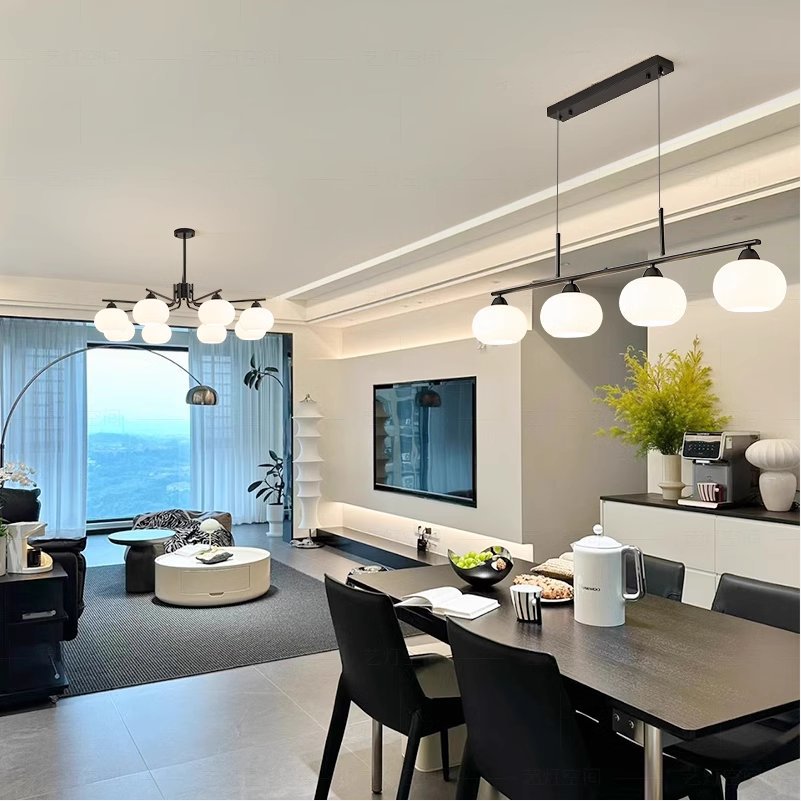 Living room lamp chandelier medieval cream style Bauhaus bedroom lamp French lamp Zhongshan home improvement lighting factory direct sales