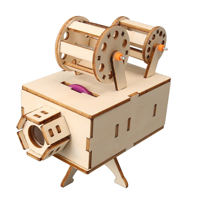 Projector, tech gizmo for elementary school students STEAM education Optical imaging Science experiment Material package