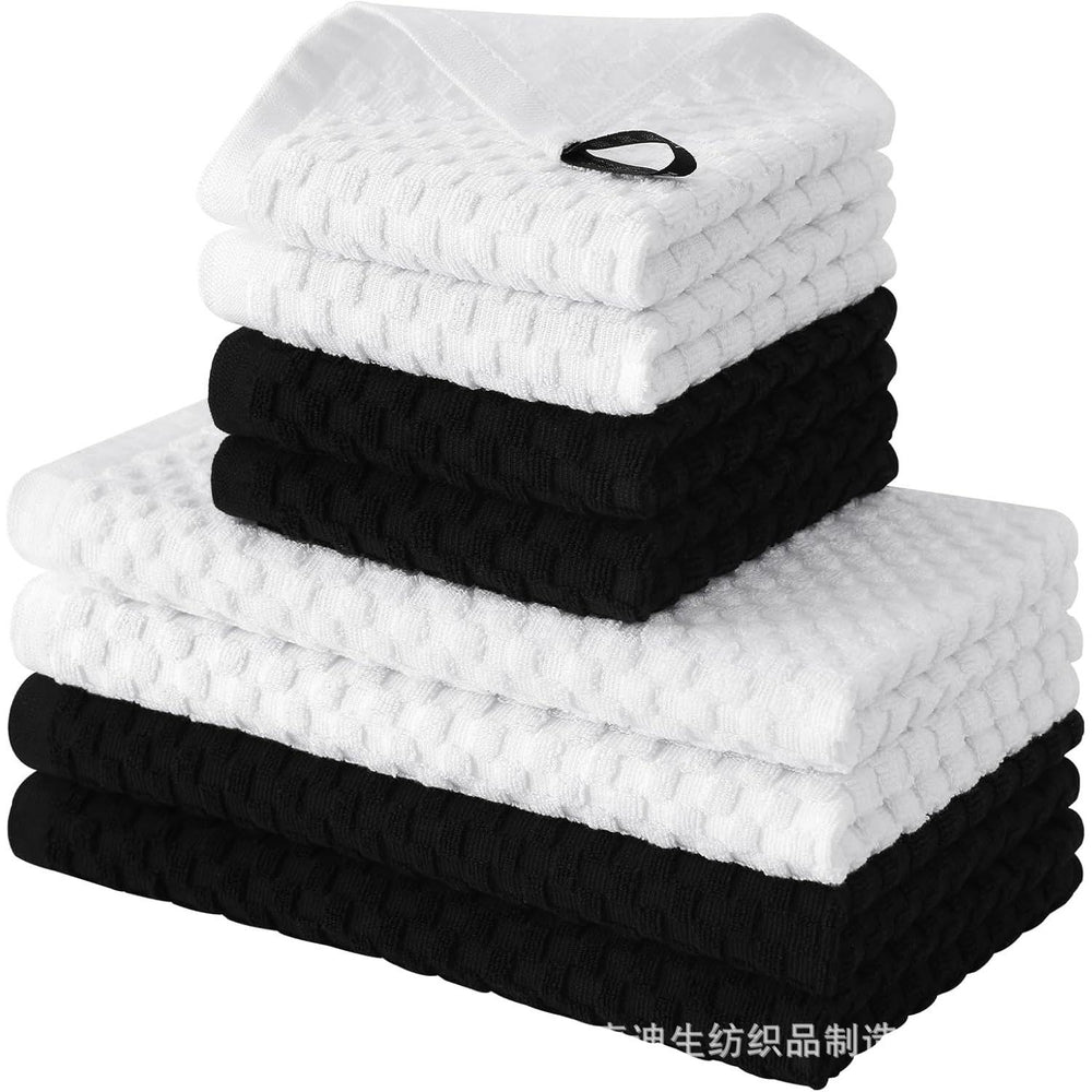 Factory wholesale pure cotton towels, soft, absorbent, and lint-free. a hot-selling kitchen towel on temu and amazon, a cross-border bestseller