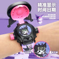 Culuo children's electronic projection watch mi girl children's day gift sanrio melody princess luminous toy