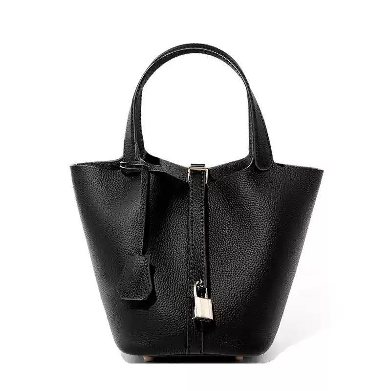 2025 new bucket bag - women's genuine leather tote bag, mommy bag, bridal wedding bag - premium style