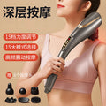 Dolphin massage stick hammer electric handheld shoulder and neck knocking cervical spine waist whole body meridian hammering back vibration instrument