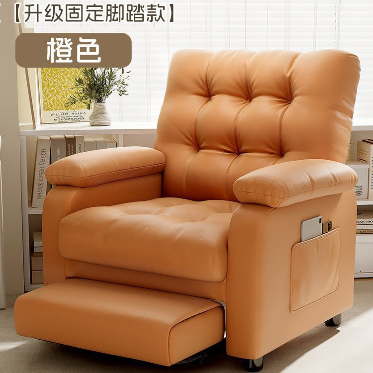 Computer chair Household sedentary single sofa chair Bedroom backrest Office study chair Internet cafe Game e-sports chair