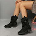 fall/winter new arrivals: plus size fleece-lined leather boots for women (sizes 36-42). wholesale available. dropshipping for  &