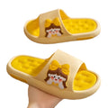 Women's summer korean style slippers - indoor home bathroom non-slip, odor-resistant, silent, thick-soled bath slippers - comfortable, soft, and wearable outside