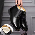 Winter new arrivals: stylish and minimalist men's high-top cotton shoes - versatile, warm, comfortable, fleece-lined, extra thick casual boots