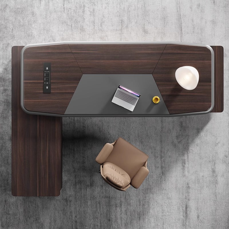 Boss desk office desk casual modern president manager desk supervisor table and chair combination light luxury executive desk office furniture